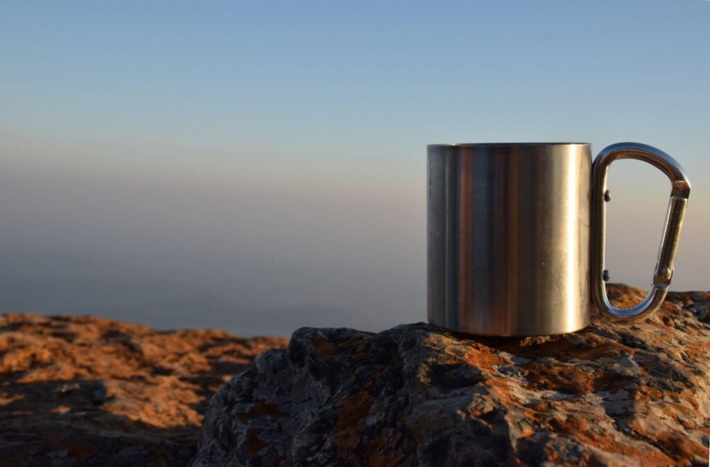 Manna Boulder Insulated Metal Mug-Essential Items for Road Trip
